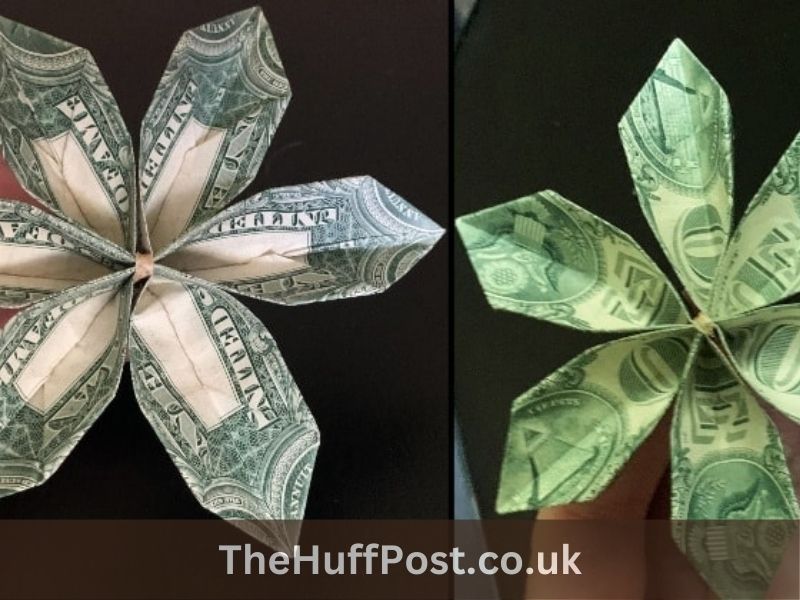 Money Origami Flower